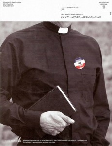 DFL anti-Catholic Postcard