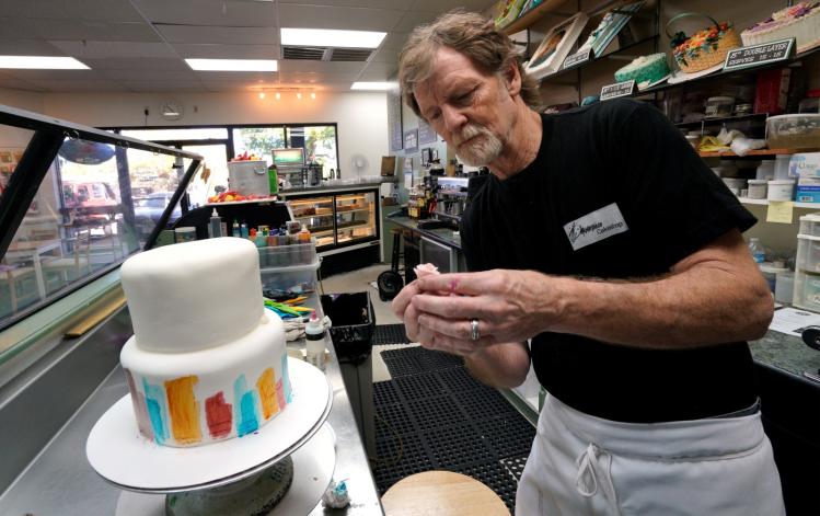 Baker Jack Phillips of Masterpiece Cakeshop / CNS photo