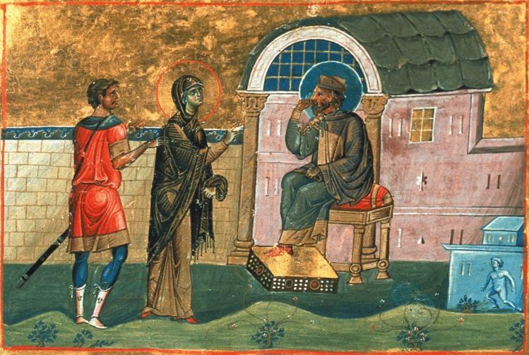 Publia (Poplia) the Confessor and Deaconess of Antioch / Menologion of Basil II