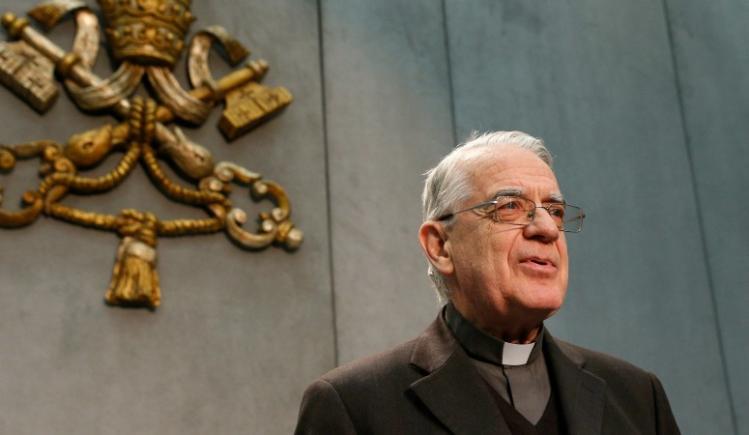 Jesuit Father Federico Lombardi, papal spokesman and retired Director General of Vatican Radio