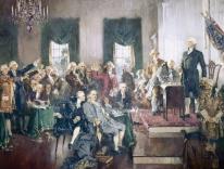 Howard Chandler Christy, "Signing of the Constitution," 1940; courtesy Art Architect Of The Capitol