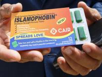 Chewing-gum packaging that attempts to bring attention to the issue of anti-Muslim attitudes in the United States / CNS photo