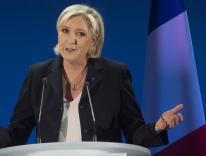 Marine Le Pen in April / CNS