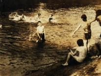 Photo by Lewis Hine, The Swimming Hole, Westfield, Massachusetts, 1916